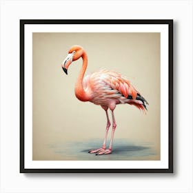 Flamingo 49 Art Print