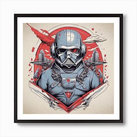 Darth Vader 2 Art Print