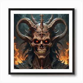 Infernal Overlord Art Print