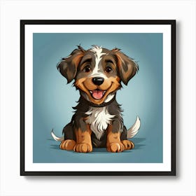 Cute Puppy Art Print