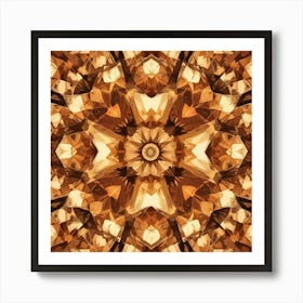 Abstract Fractal Pattern 3 Art Print