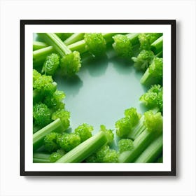 Celery Stalks Art Print