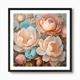 Peonies 6 Art Print