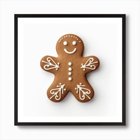 Gingerbread Man 1 Art Print
