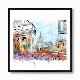 Edinburgh Cathedral Art Print