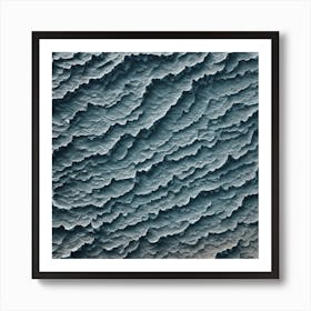 Sand Ripples Art Print