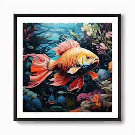 Goldfish 1 Art Print