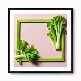 Frame Of Celery 5 Art Print