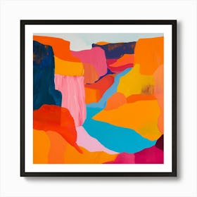 Abstract Travel Collection Jordan 1 Art Print