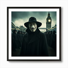 Anonymous In London Art Print