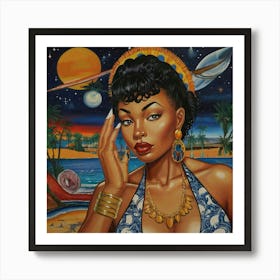 Egyptian Woman 2 Art Print