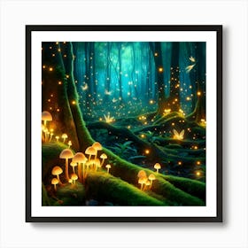 Fairy Forest 2 Art Print