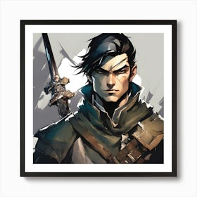 The Paladin Art Print