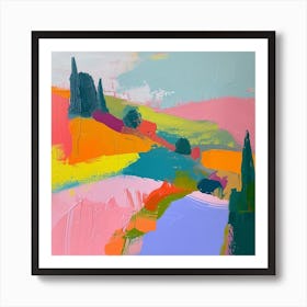 Abstract Travel Collection Italy 6 Art Print