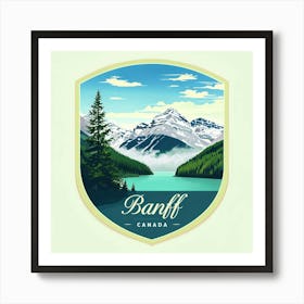 Banff Canada Art Print