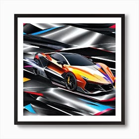 Lamborghini 48 Art Print