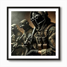 Special Forces Command Iron Commonwealth Art Print