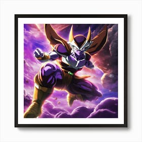 Dragon Ball Z Wallpaper 14 Art Print