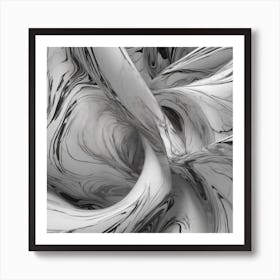 Marble wood Art Print