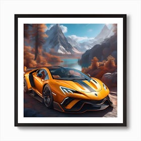 Lamborghini 1 Art Print