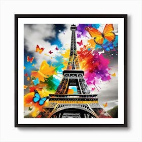 Paris Eiffel Tower 112 Art Print