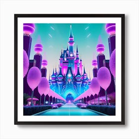 Cinderella Castle 2 Art Print