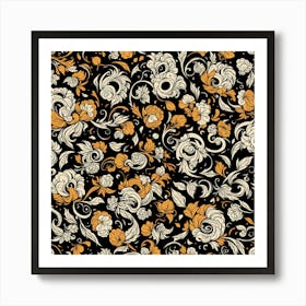 Floral Pattern, 236 Art Print