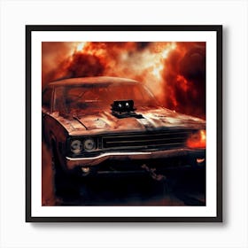 Fast And Furious Art Print