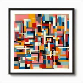 Color abstraction 6 Art Print