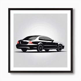 Mercedes-Benz Cls Art Print