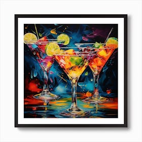 Martini Art Print