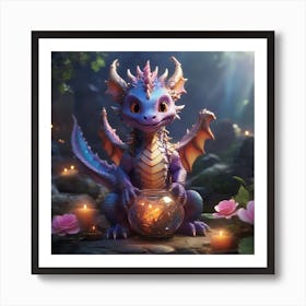 Dragon 2 Art Print