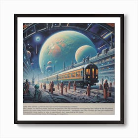Space Station 94 Art Print