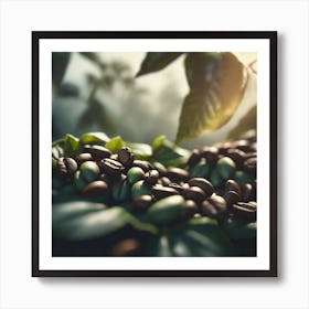 Coffee Beans 42 Art Print