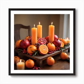 Thanksgiving Centerpiece Art Print