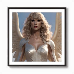 Angel Taylor Swift Art Print