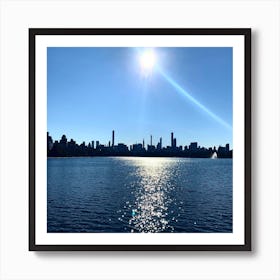 New York City Skyline Central Park Art Print