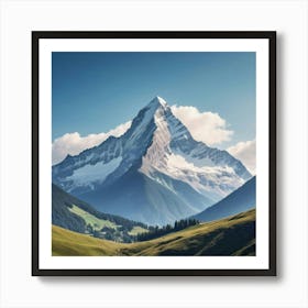 Swiss Alps Art Print