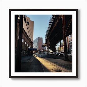 Golden Bronx Art Print