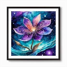 Lotus Flower 1 Art Print