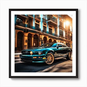 Ford Mustang Gt 8 Art Print