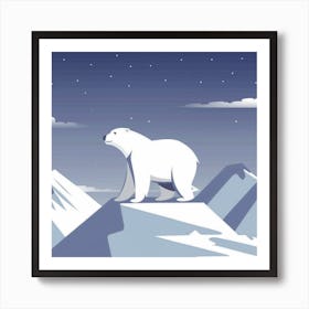 Polar Bear Art Print