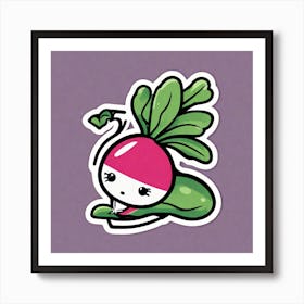 Radish 39 Art Print