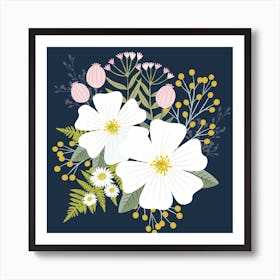 Pretty Floral Art Print