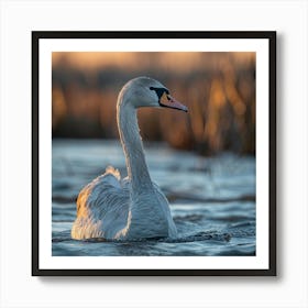 Swan Beak Art Print