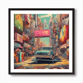 Hong Kong City Art Print