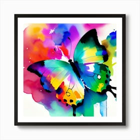 Colorful Butterfly 76 Art Print