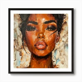 Captivating Allure - Face Amour Art Print