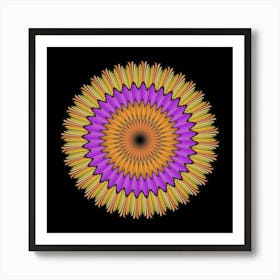 Color Rosette - #2 Art Print