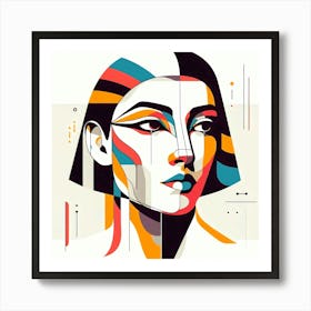 Cleopatra Portrait Artwork 137 Art Print